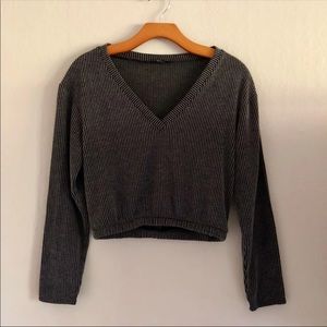 Long Sleeved Crop Top